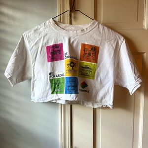 Polaroid Crop Top